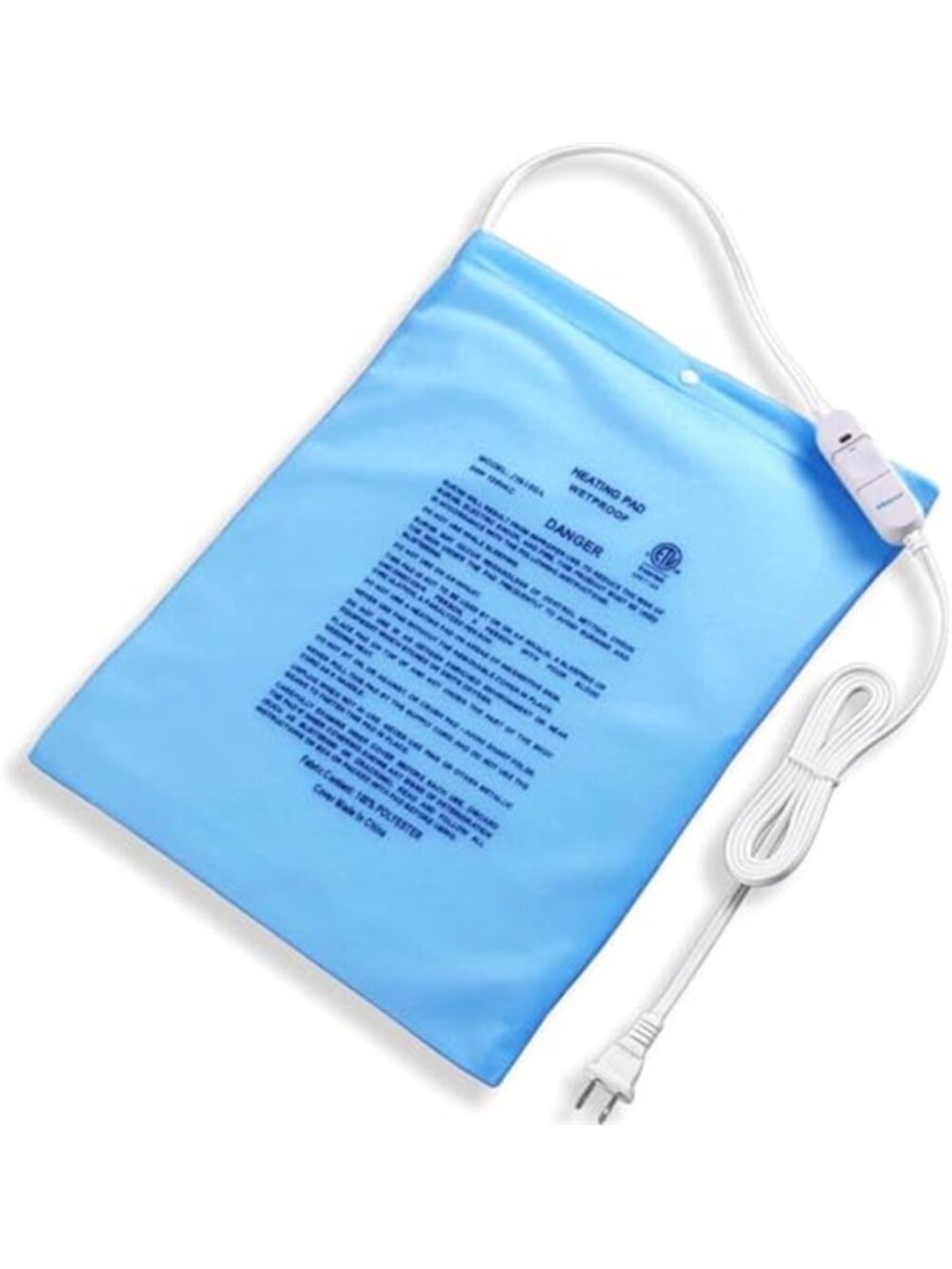 Small Electric Heating Pad Neck Shoulder Back Stay On Waterproof Washable Cover